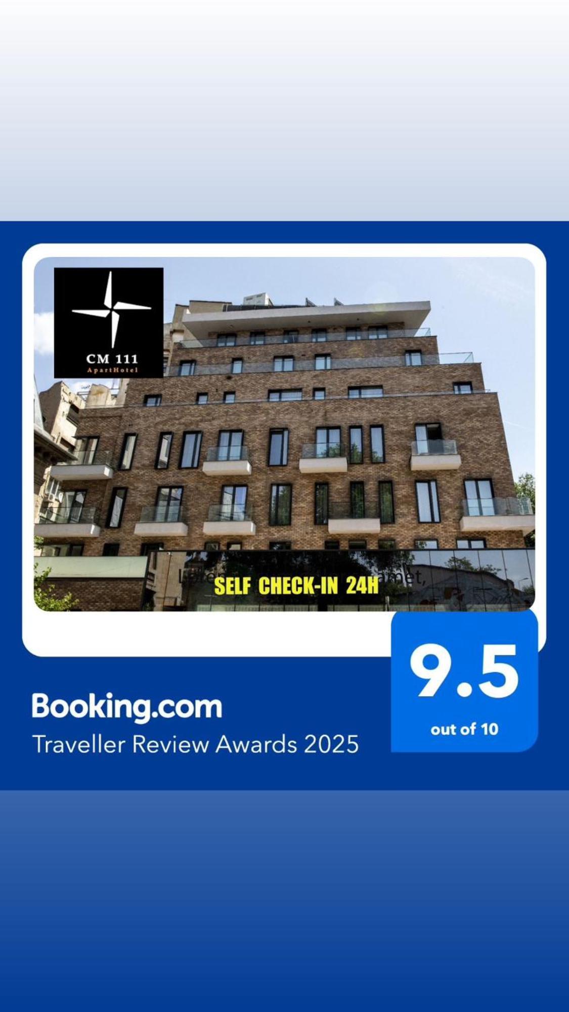 Cm111Apparthotel Бухарест Экстерьер фото